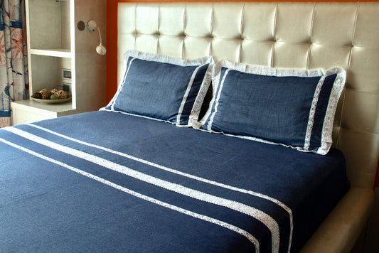 Indigo Dreams Bedsheet Set