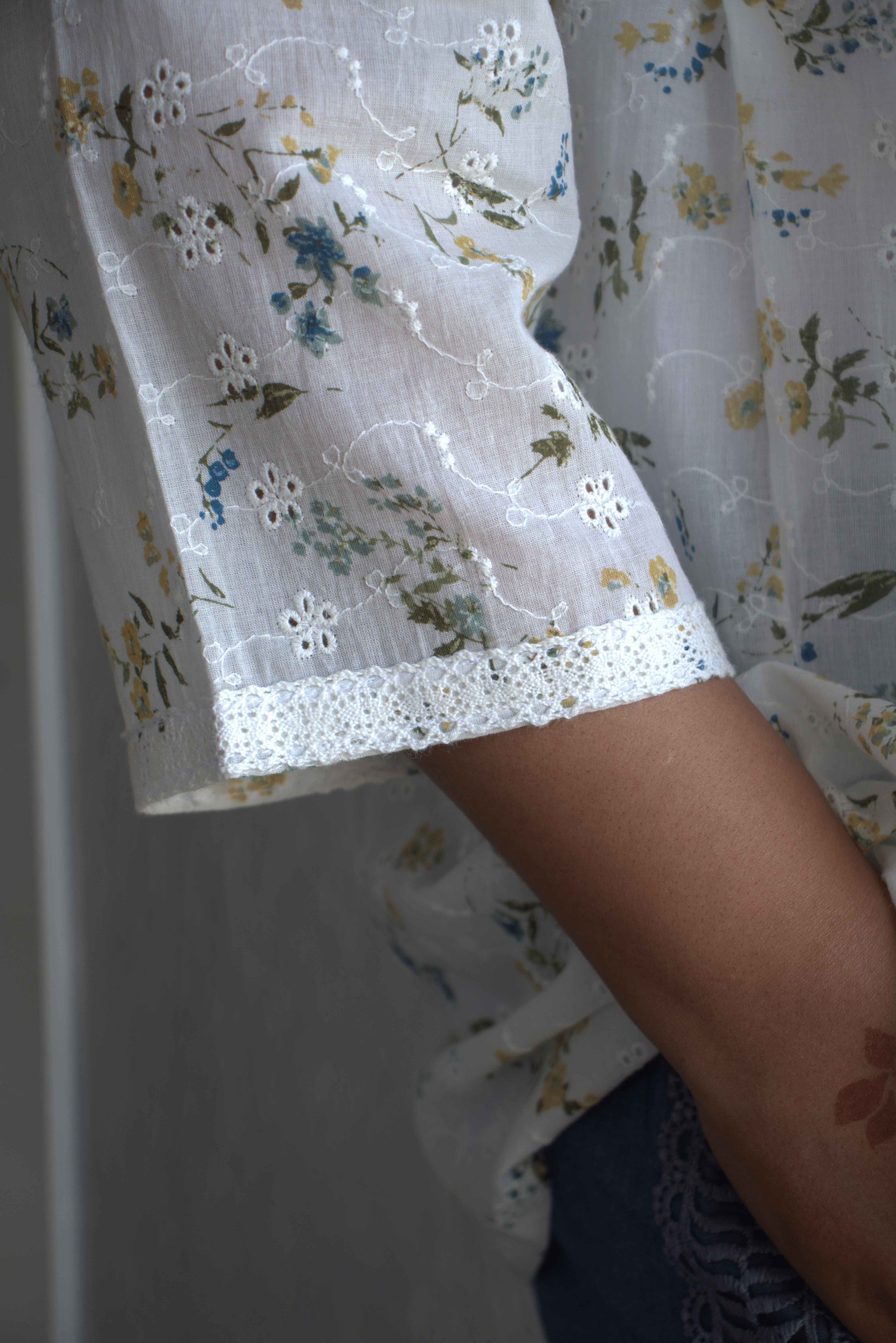 St Tropez Eyelet Top