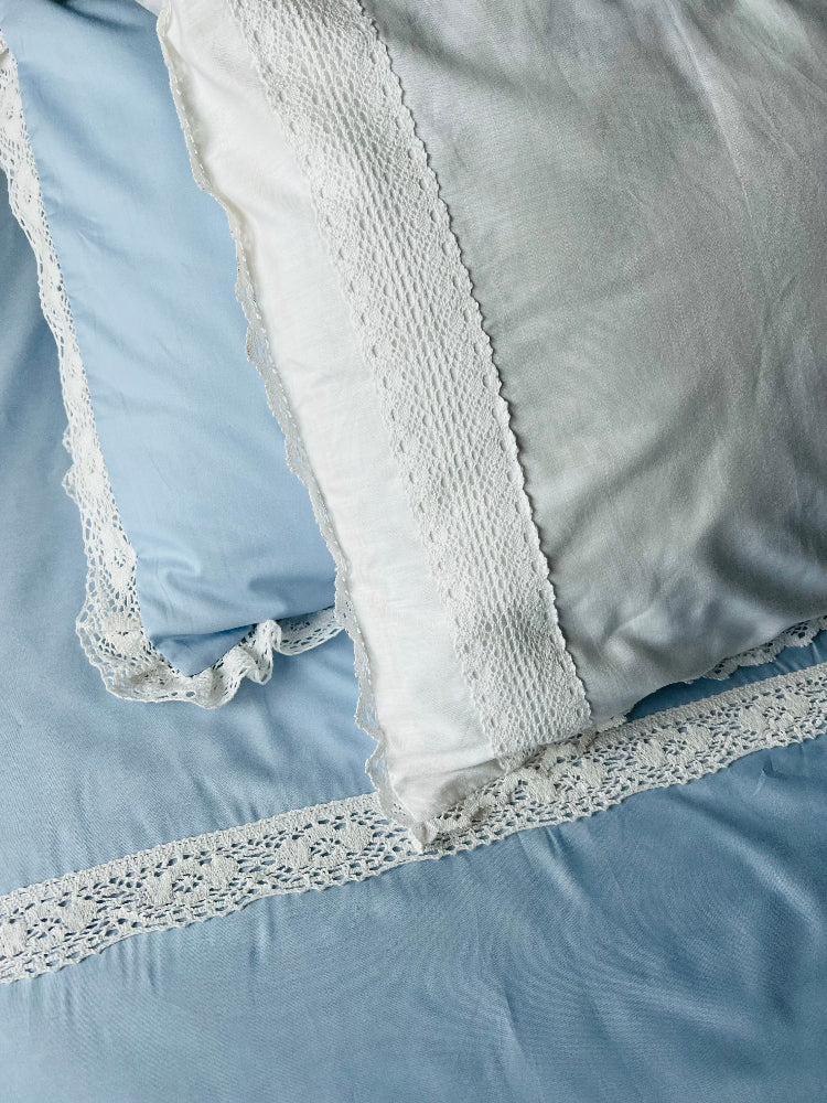 Jasmine Pillow Cases in White