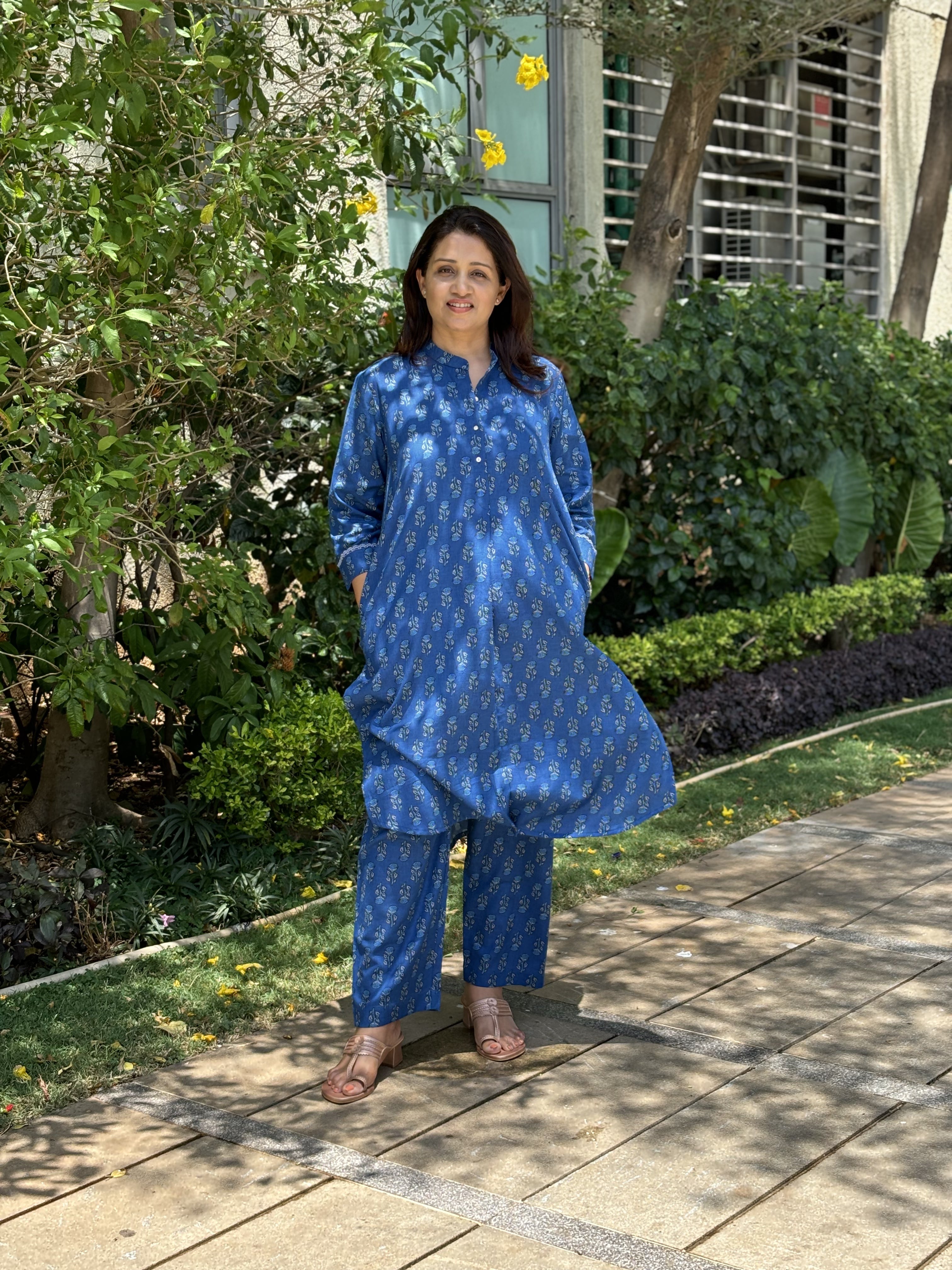 Aasman Kurta Co-ord Set