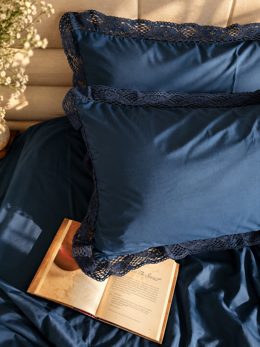 Navy Pillow Cases