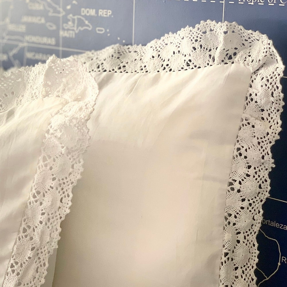 Crochet Clouds Lace Pillow Cases