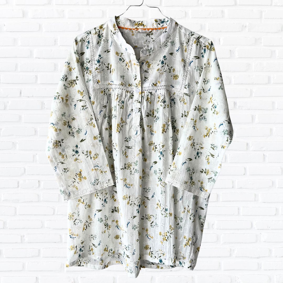 St Tropez Eyelet Top