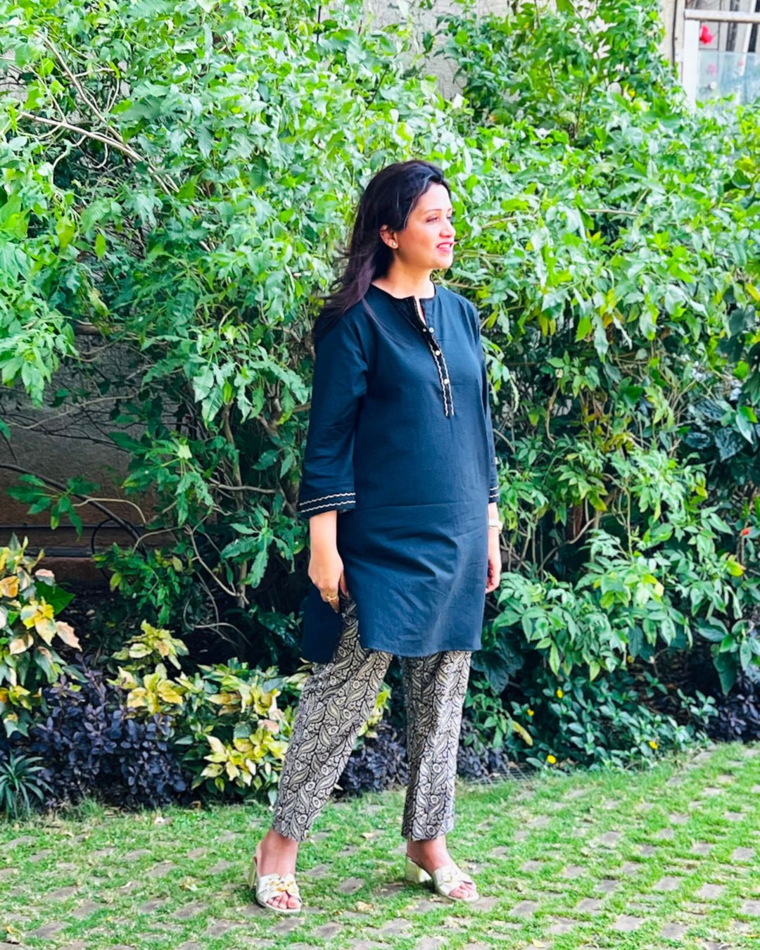 Amaya Black Kurta