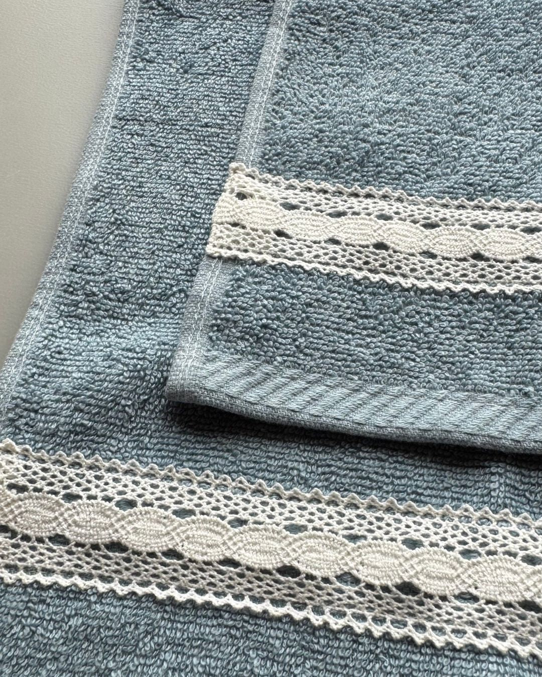 Blue Hand Towels