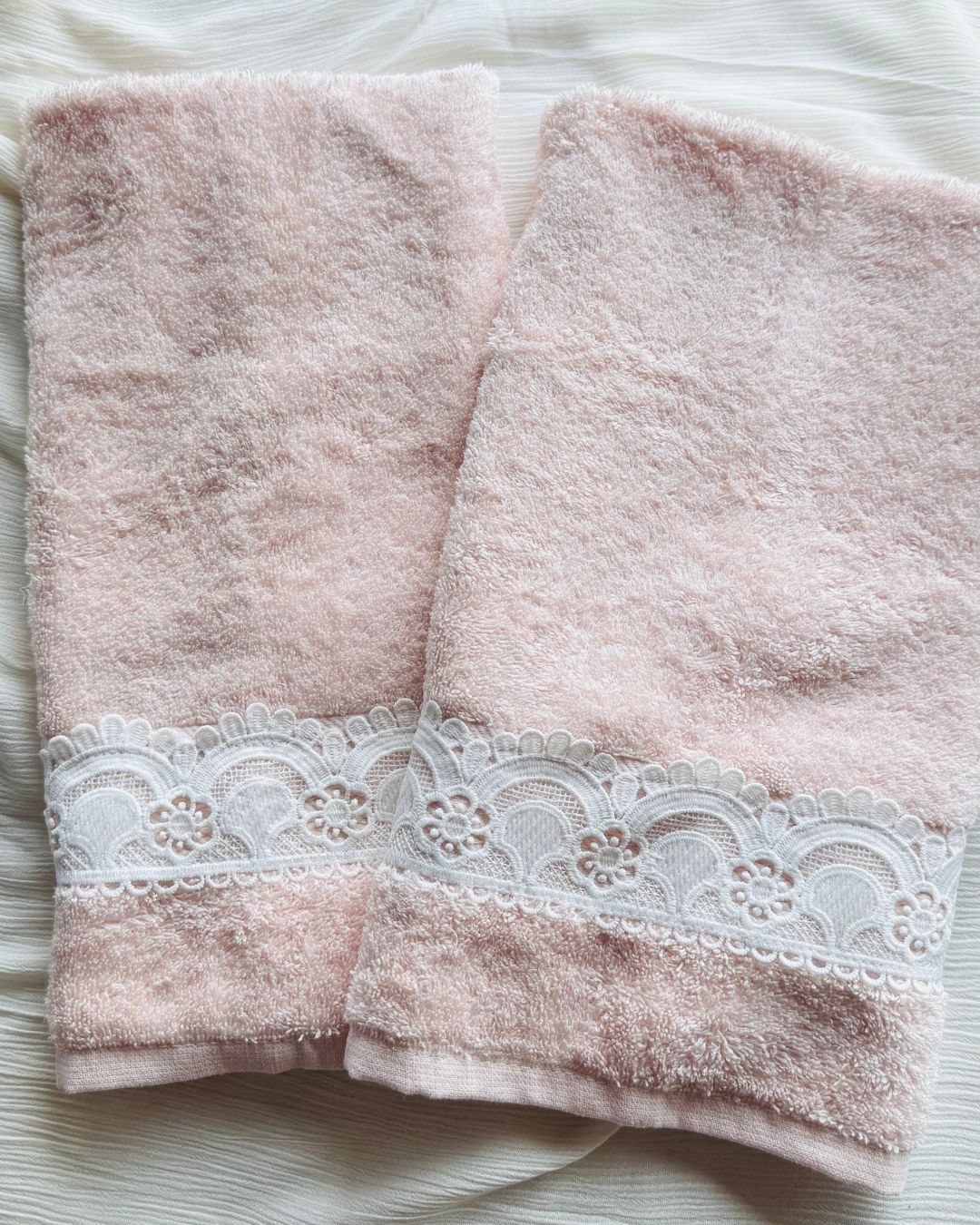 Peach Hand Towels